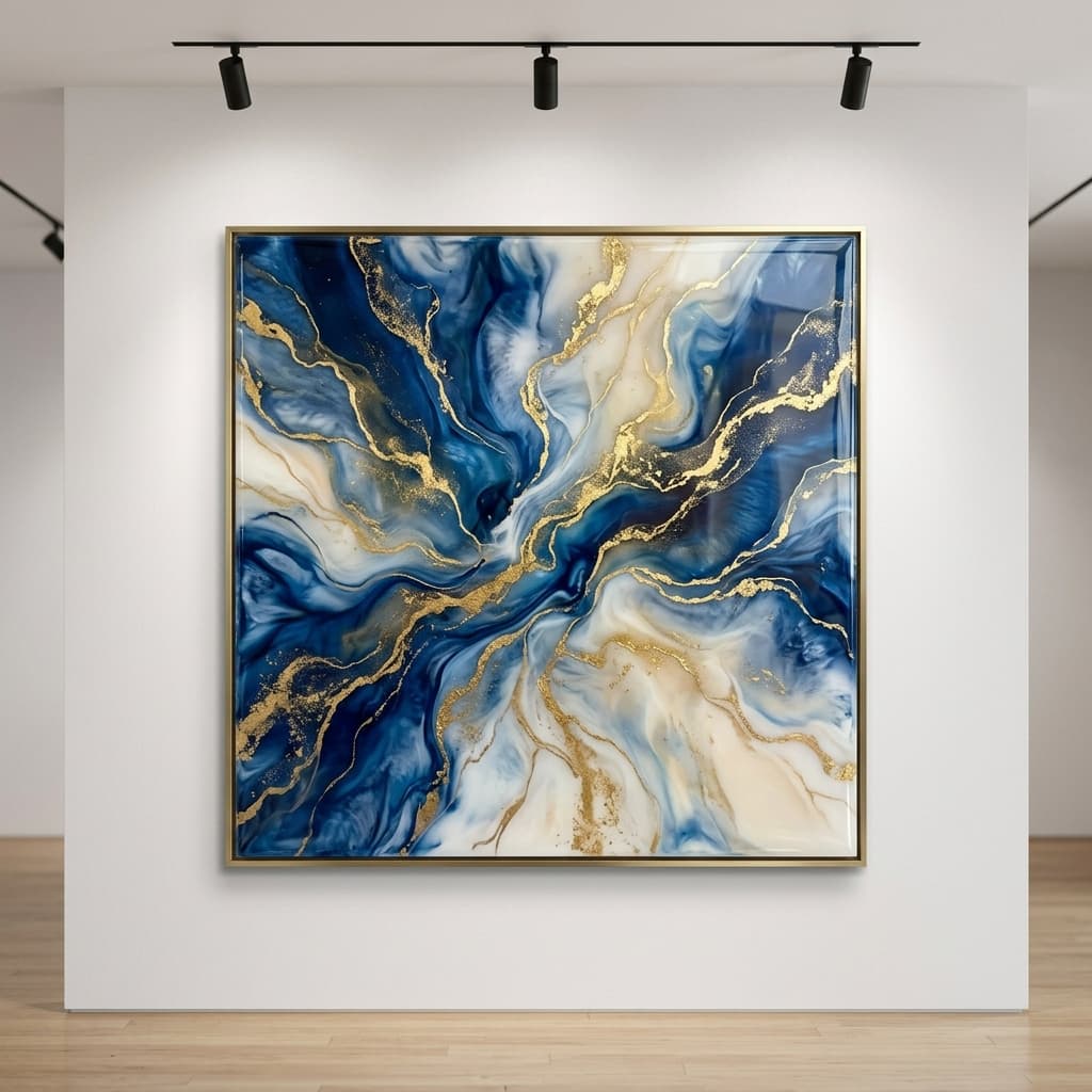 Luxury Resin Wall Art