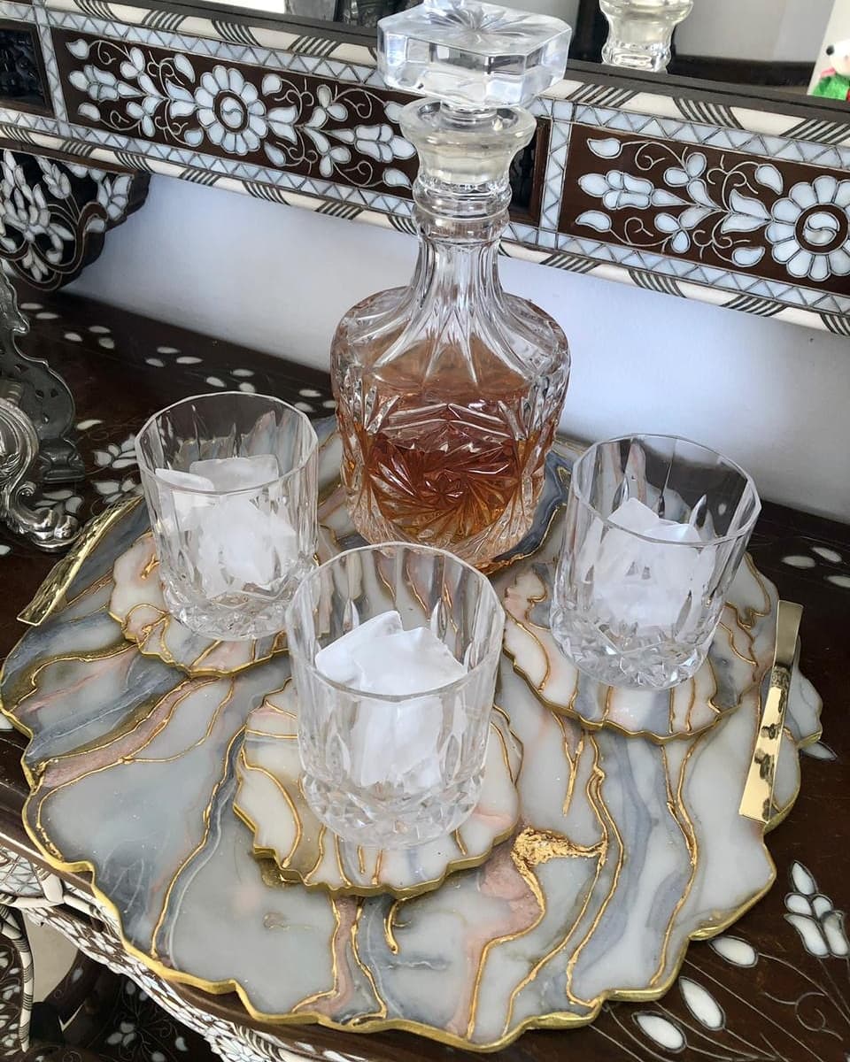 Luxury Tray — Paris Geoda