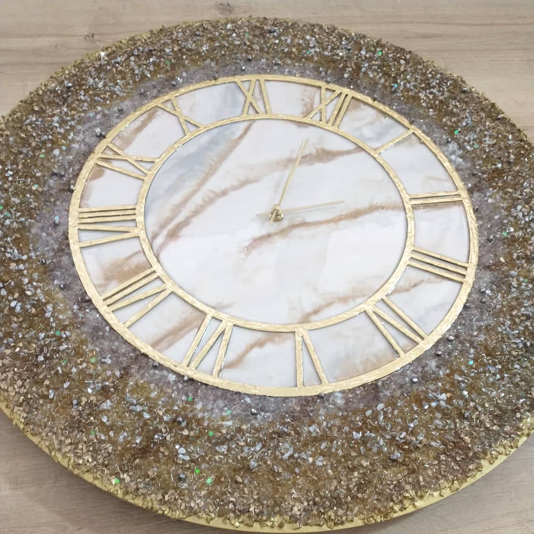 Luxury Clock — Marble