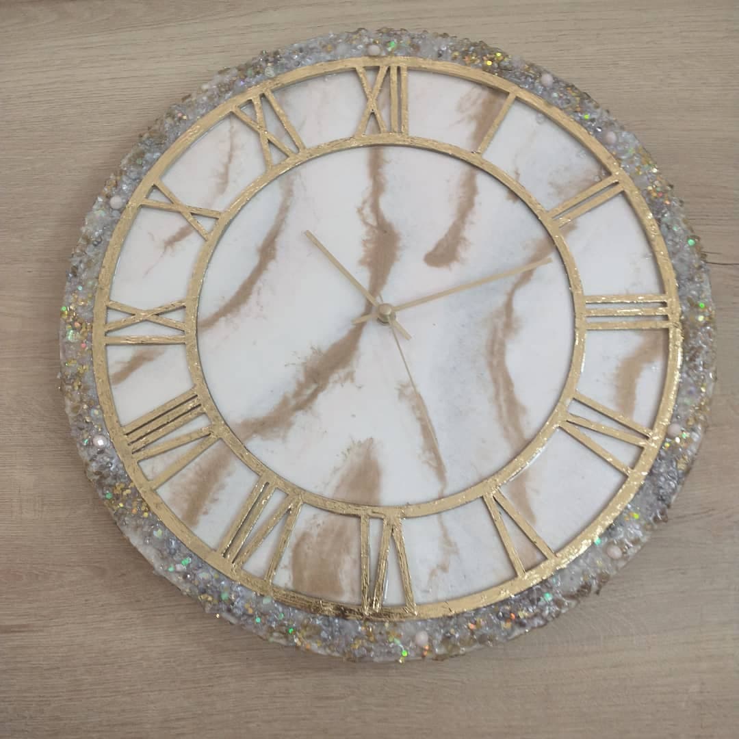 Luxury Clock — Marble 2