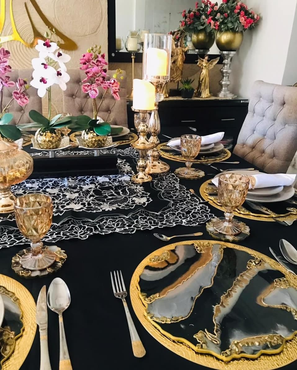 Placemat Set — Moscow Black - View 9