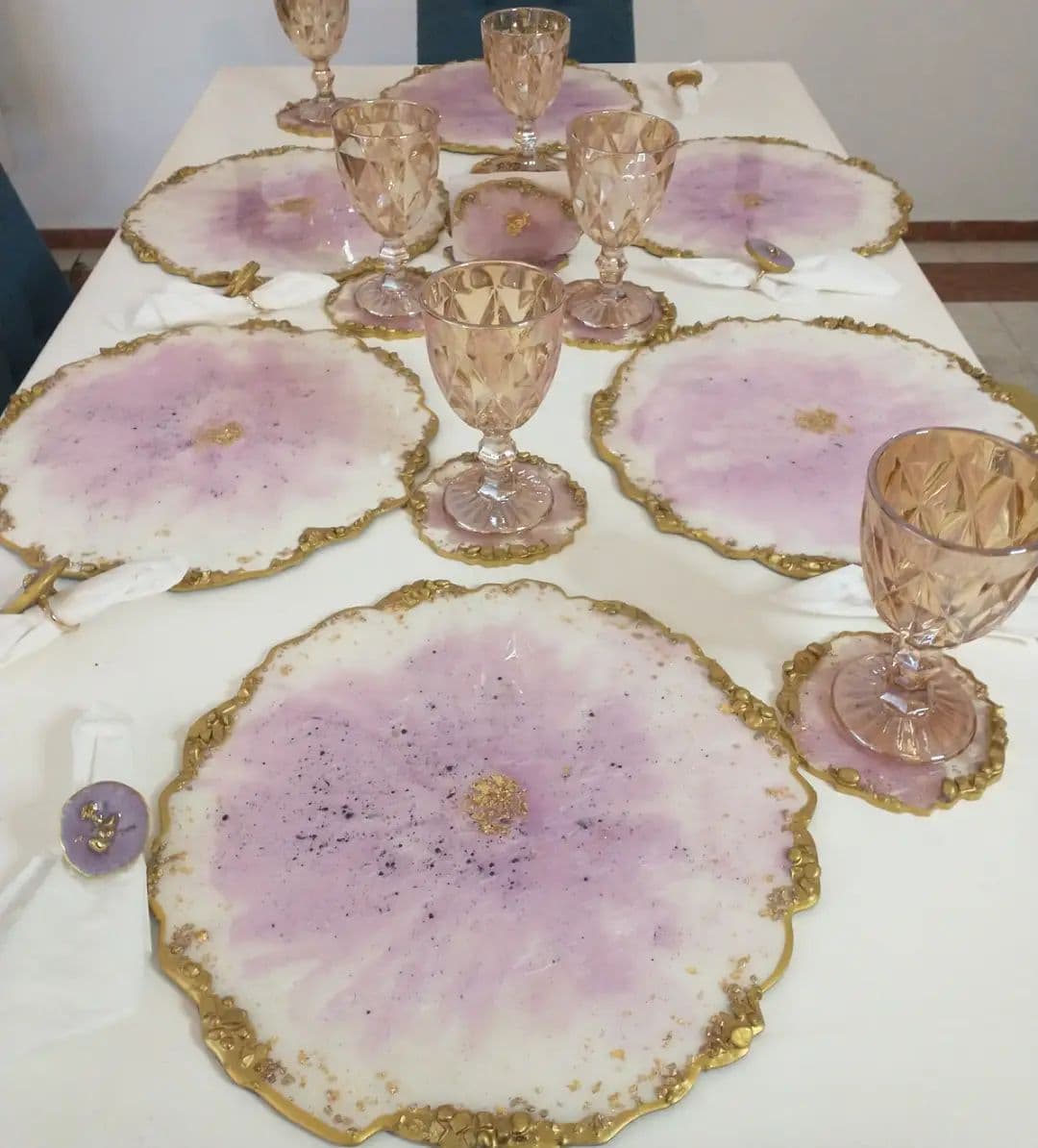 Placemat Set — Mauve