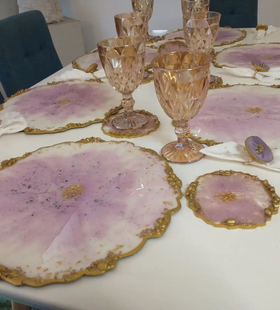 Placemat Set — Mauve - View 8