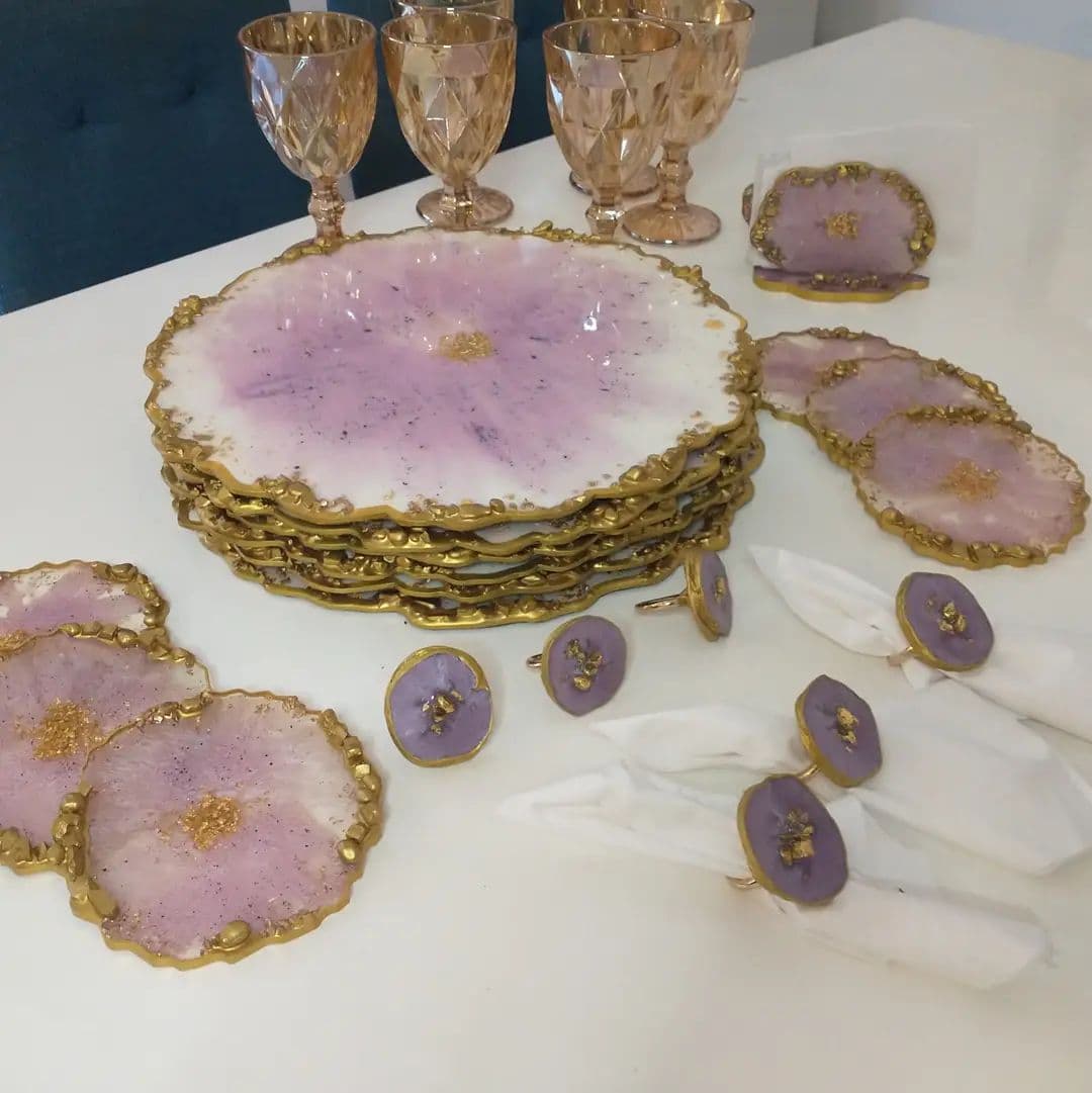Placemat Set — Mauve - View 7