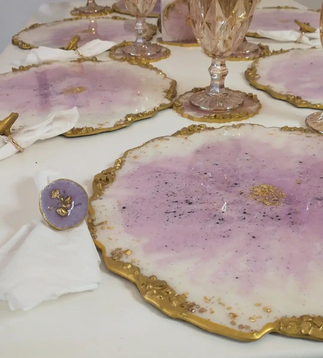 Placemat Set — Mauve - View 6