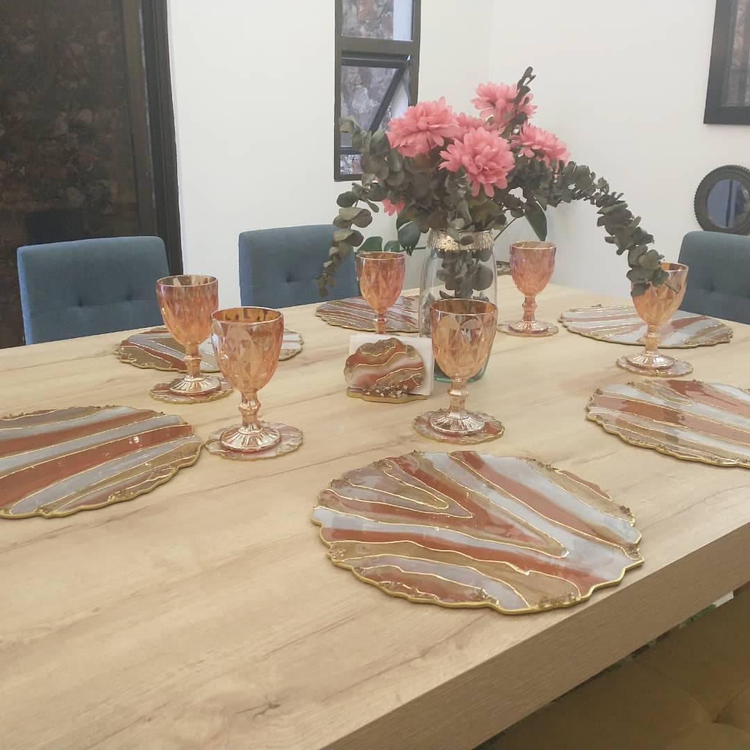 Placemat Set — Moscow Copper - View 4