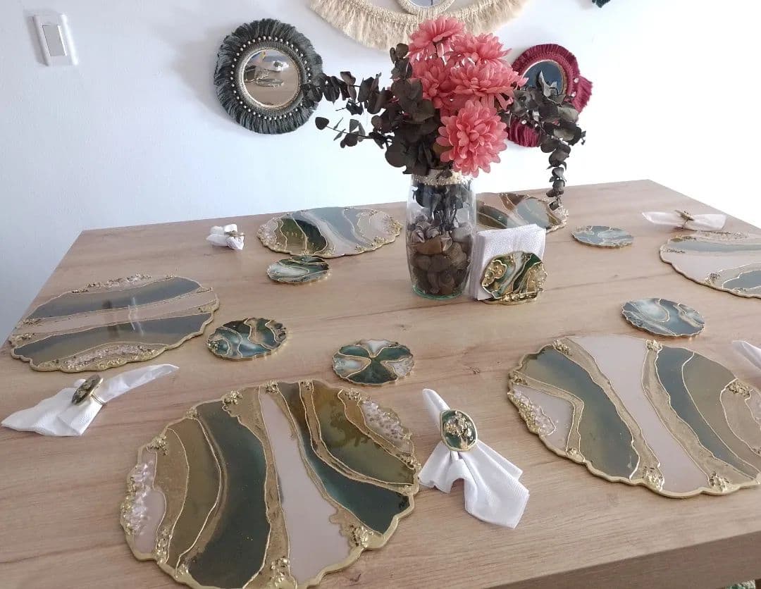Placemat Set — Tropical - View 3
