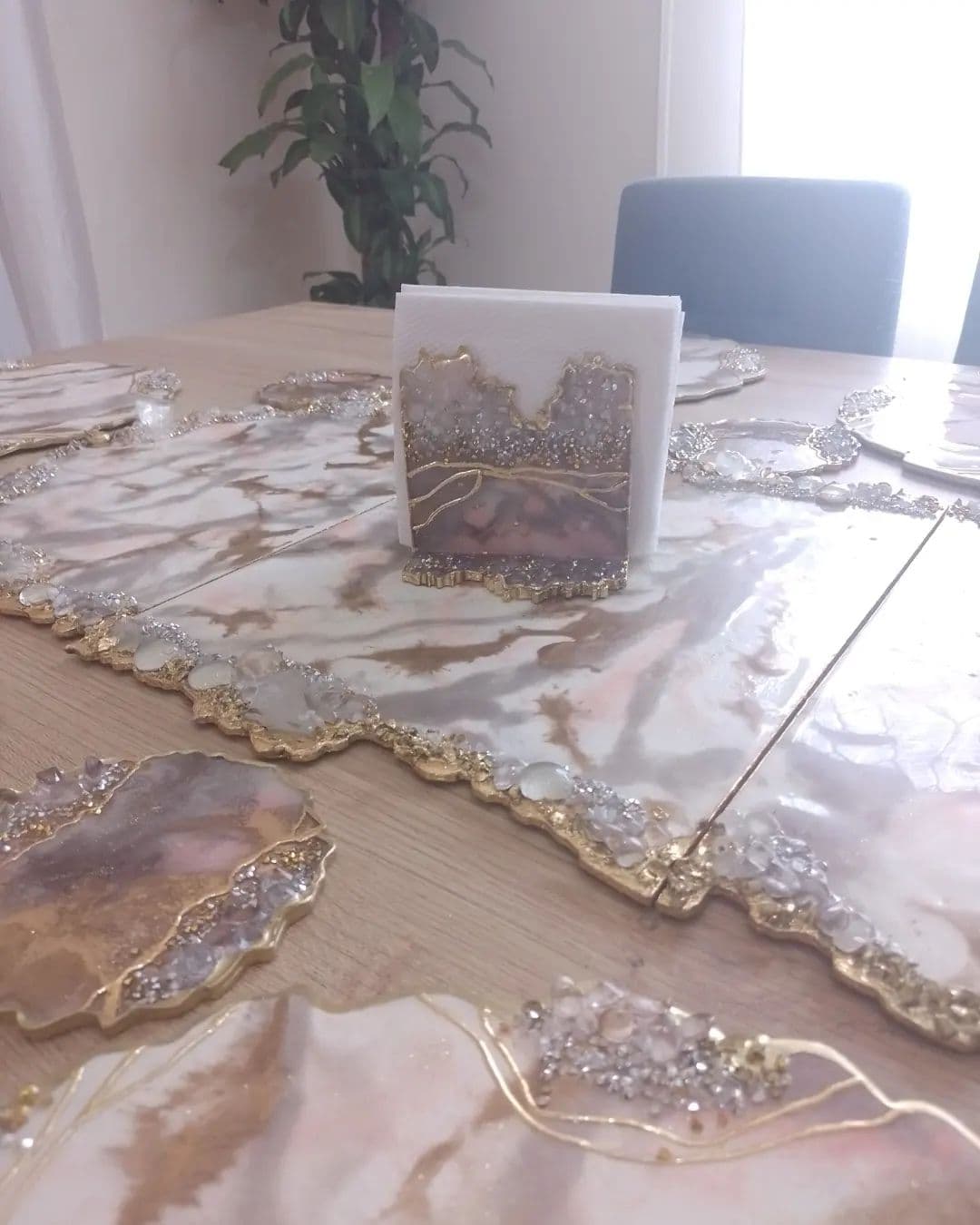 Table Runner — Marble - View 7