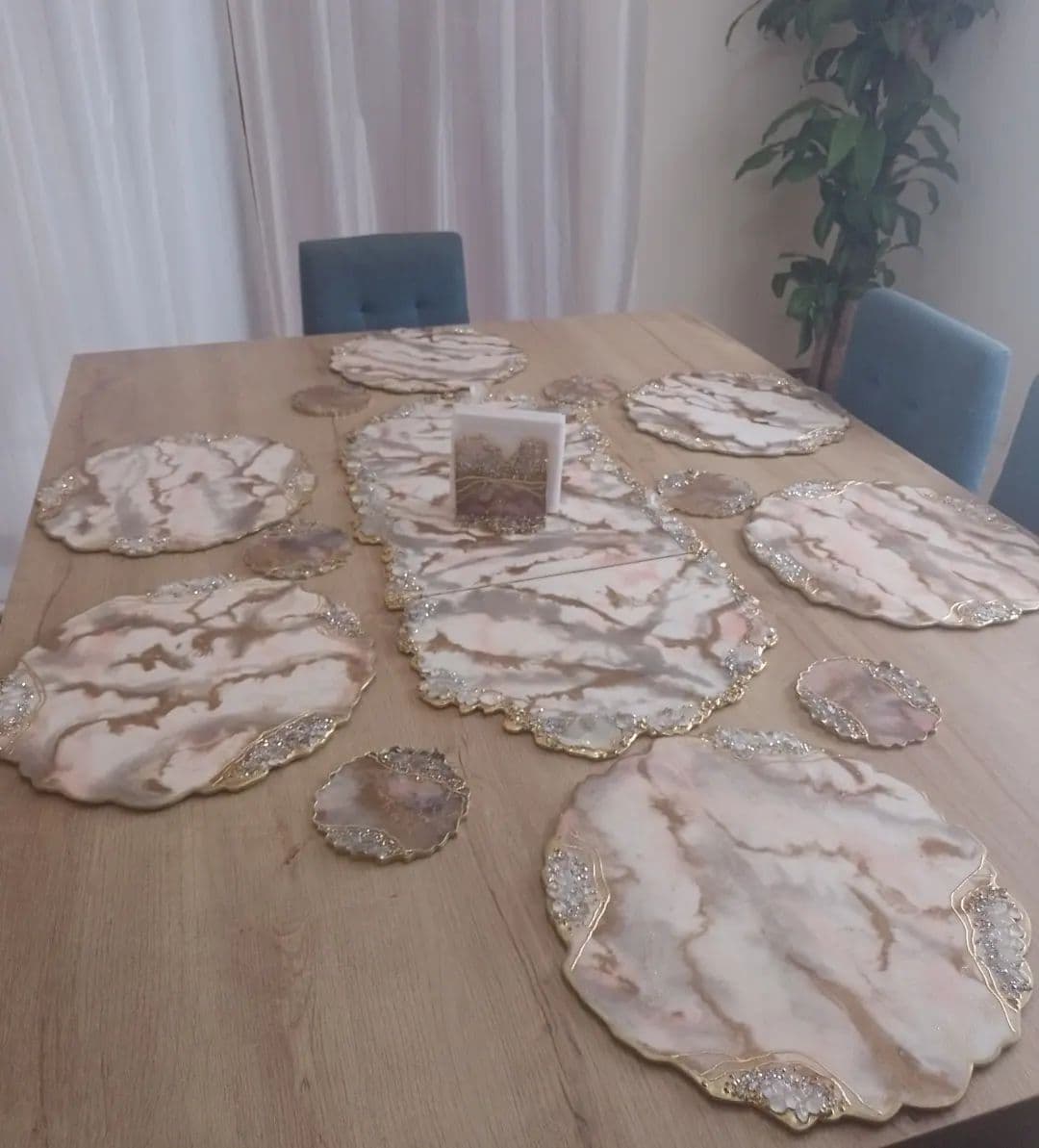 Table Runner — Marble - View 4