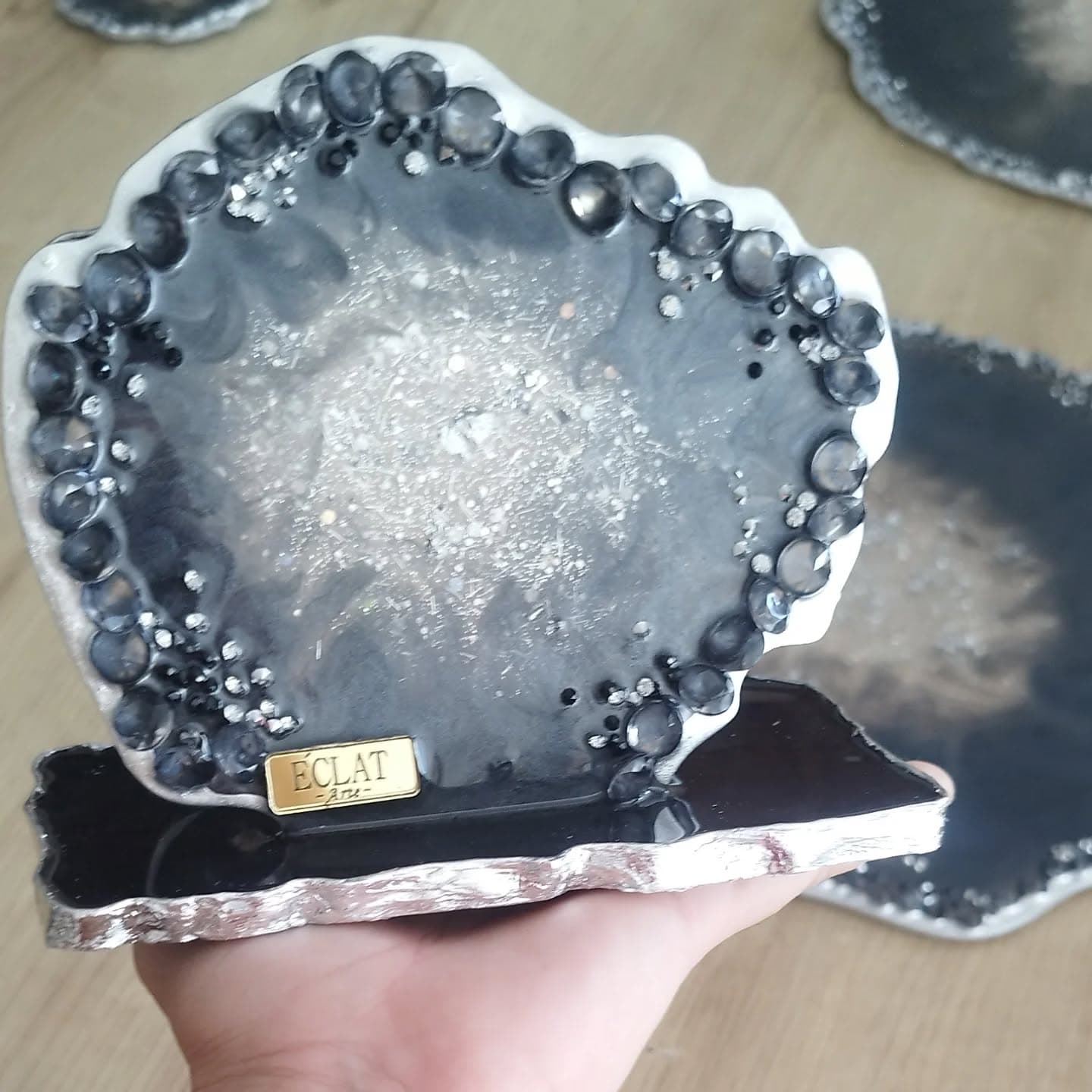 Placemat Set — Monaco Night Silver - View 6