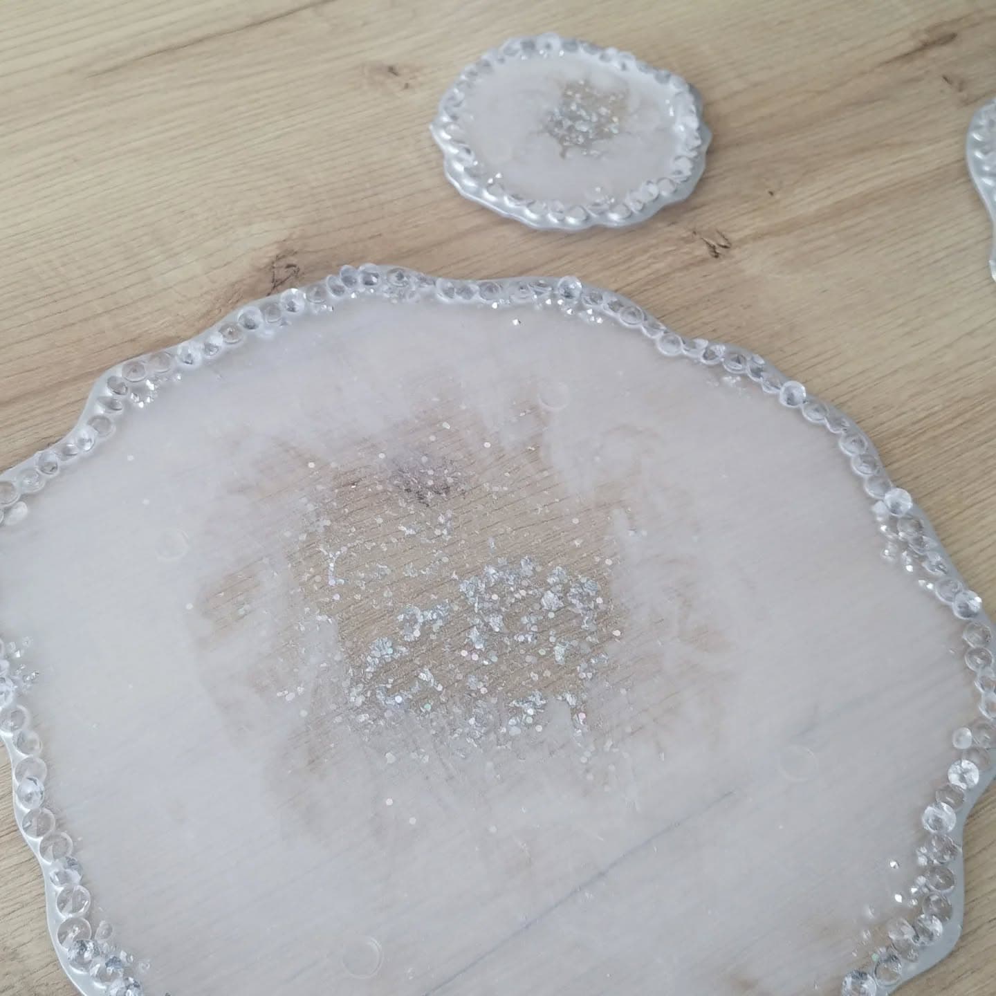 Placemat Set — Monaco Silver - View 9