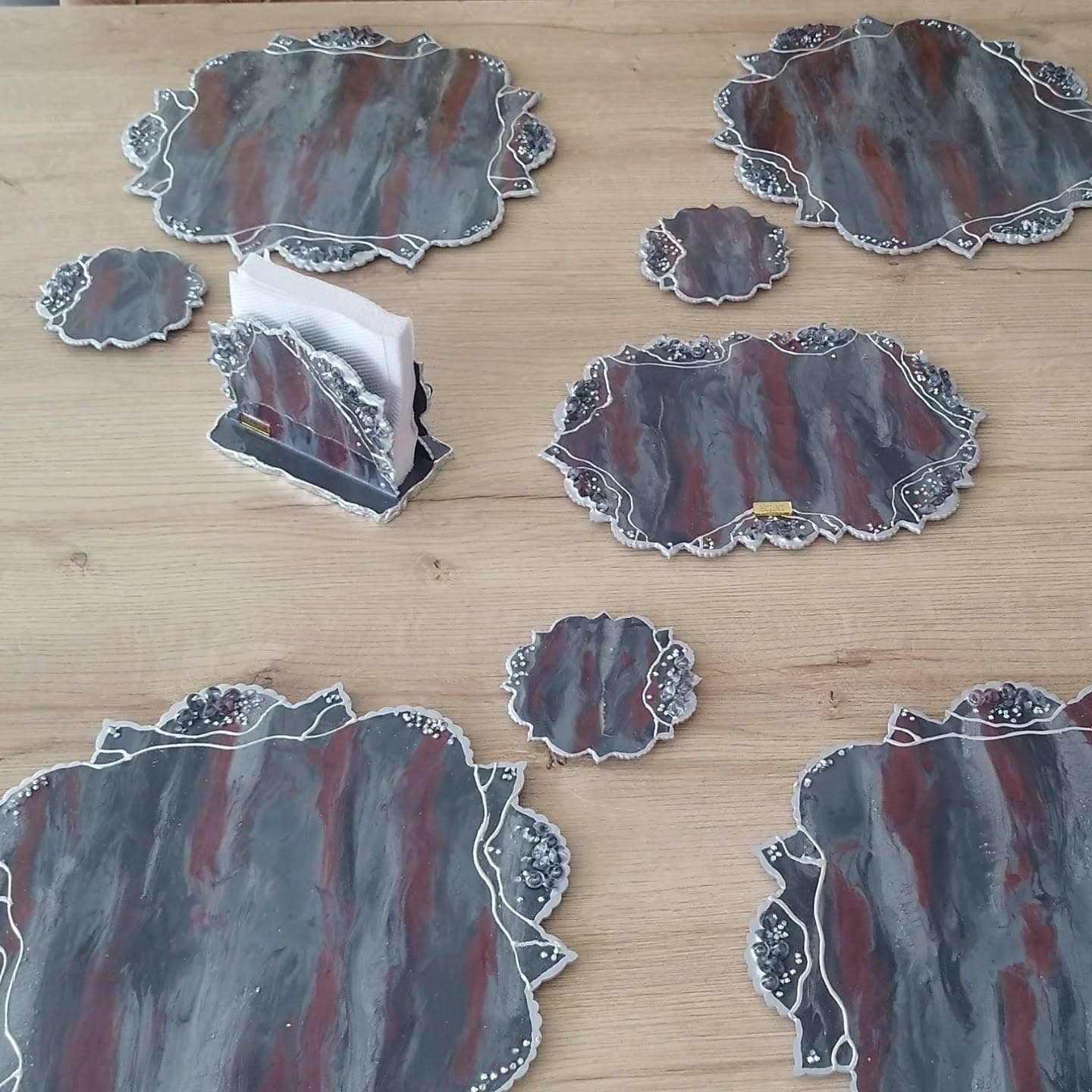Coaster Set — Volcanico