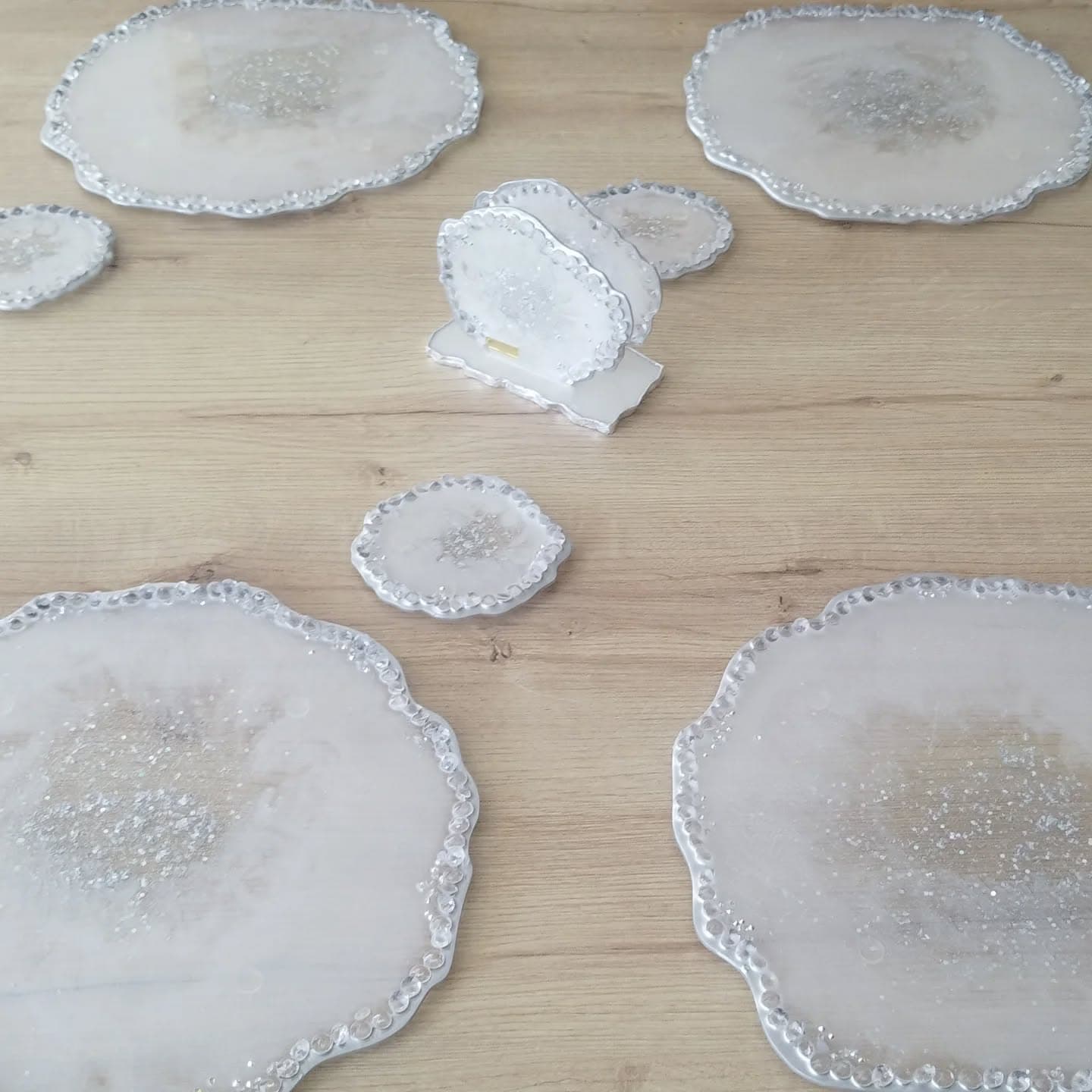 Placemat Set — Monaco Silver - View 10