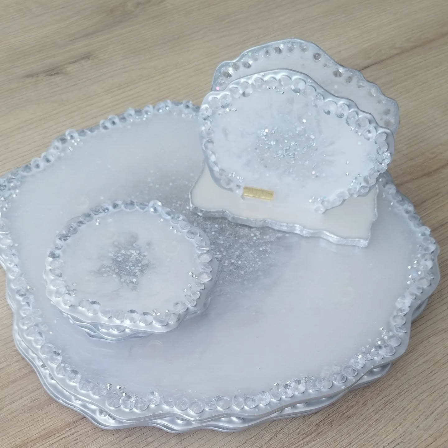 Placemat Set — Monaco Silver - View 6