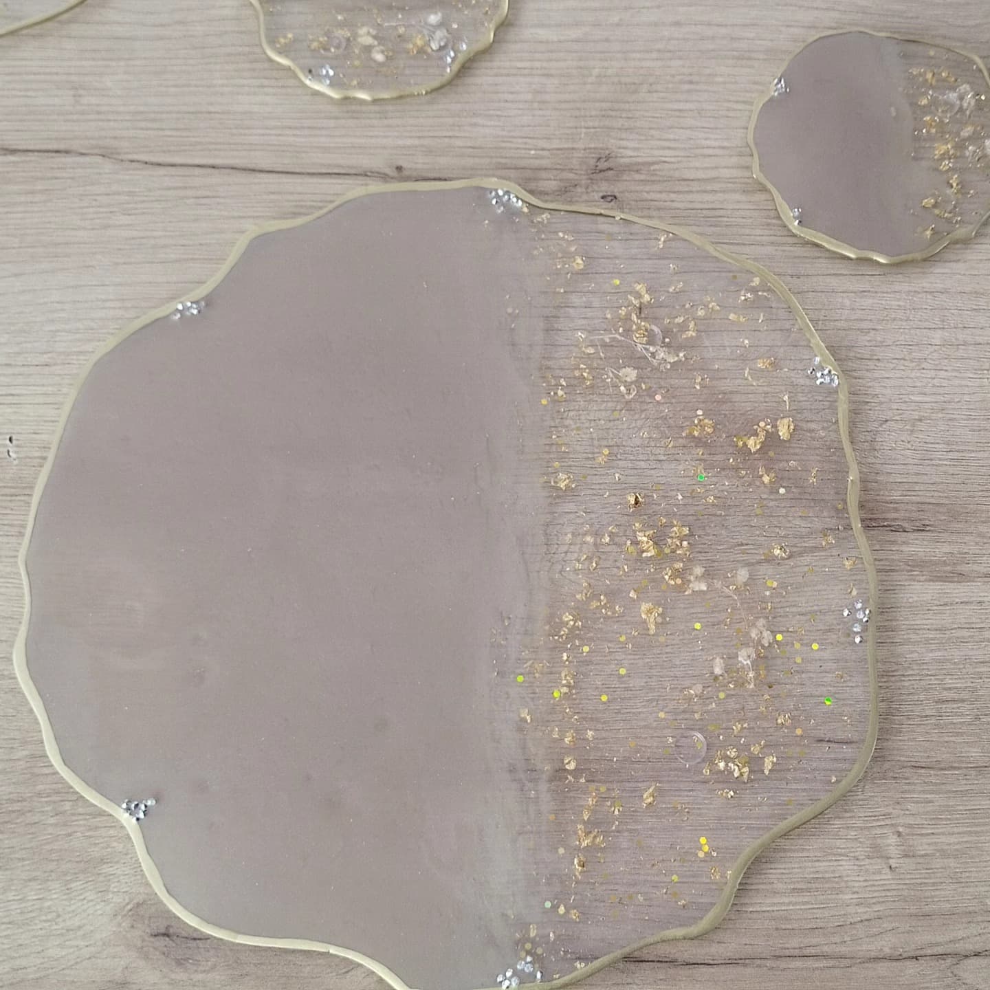 Placemat Set — Venecia Beige Dark - View 8