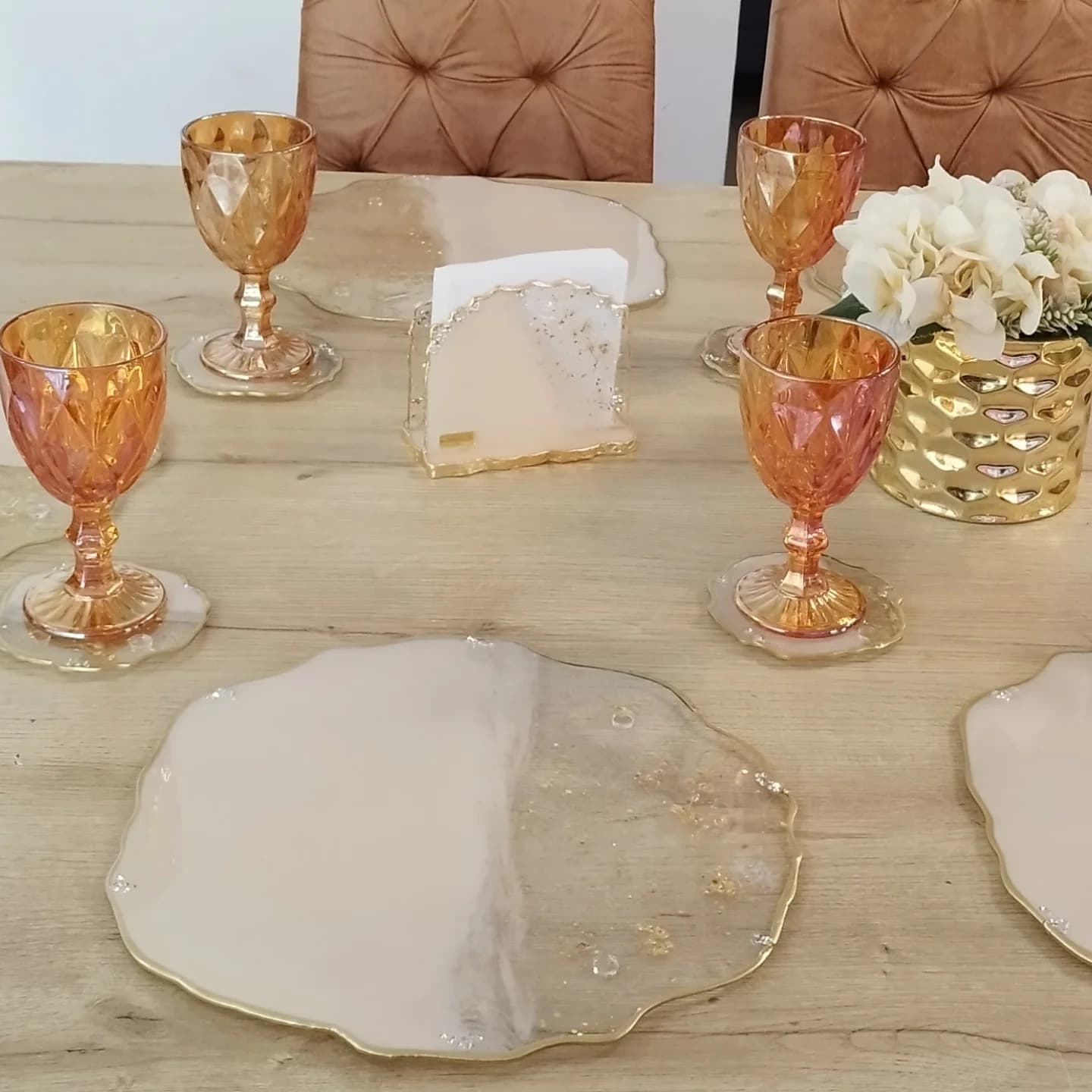 Placemat Set — Venecia Beige Light - View 6