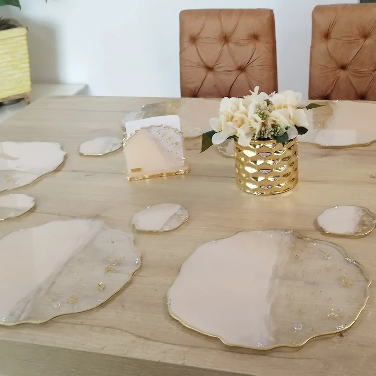 Placemat Set — Venecia Beige Light - View 8
