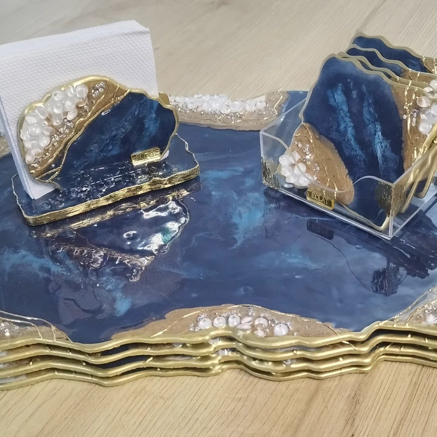 Coaster Set — Ibiza Square - View 4