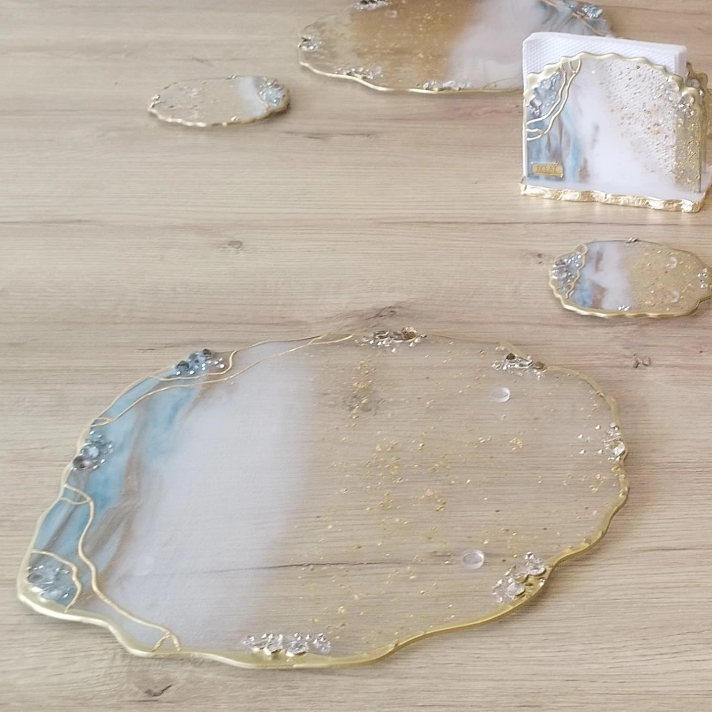 Placemat Set — Siberia Gold - View 6