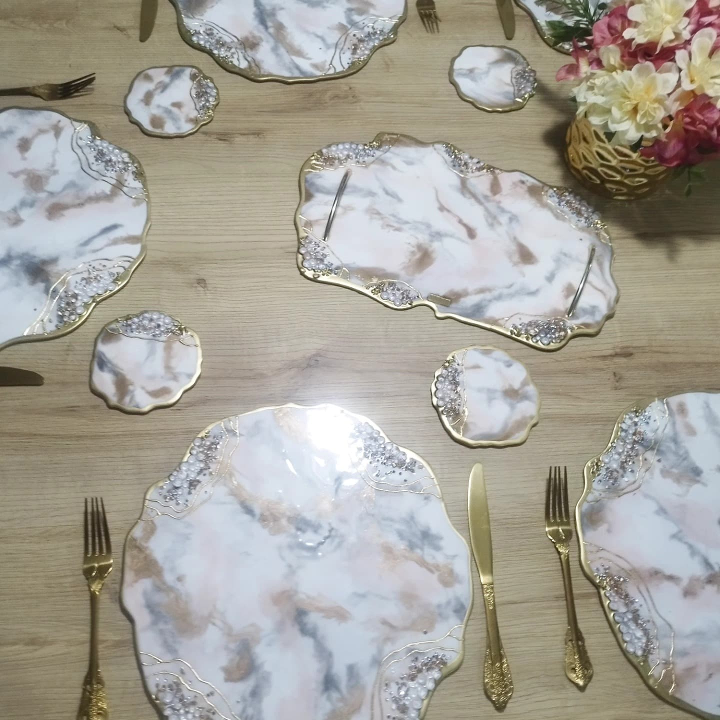 Luxury Tray — Marmol Rouse