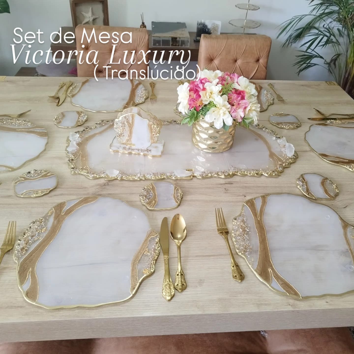 Placemat Set — Victoria Translucent