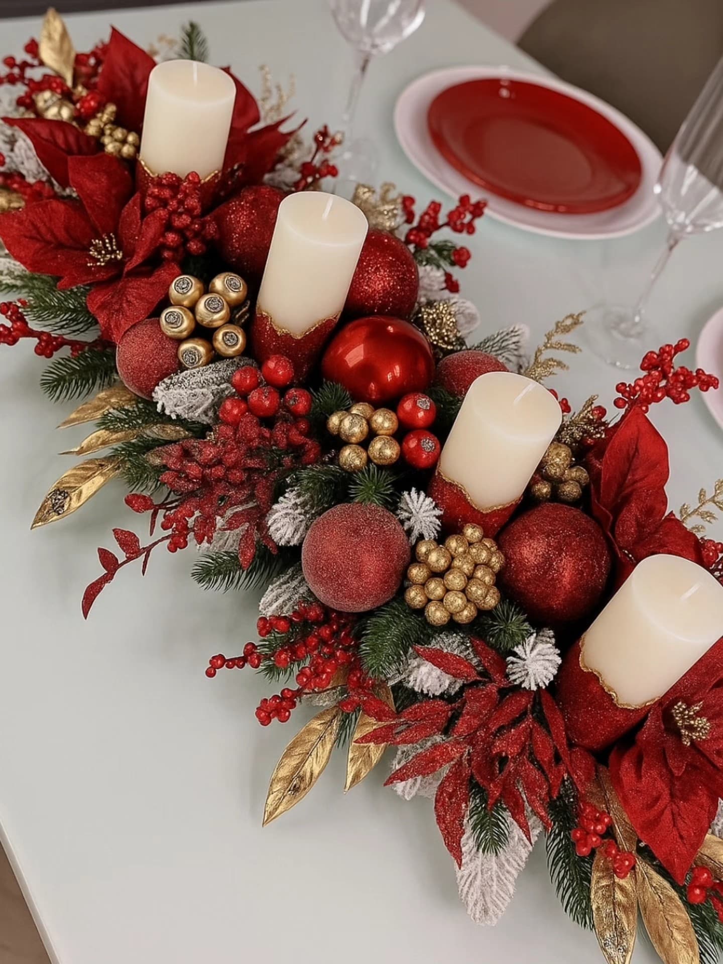 Decorative Candle — Set Navidad Deluxe