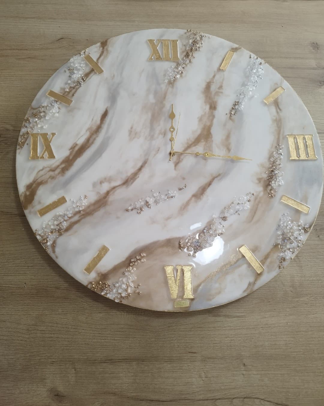Luxury Clock — Marmol Nud