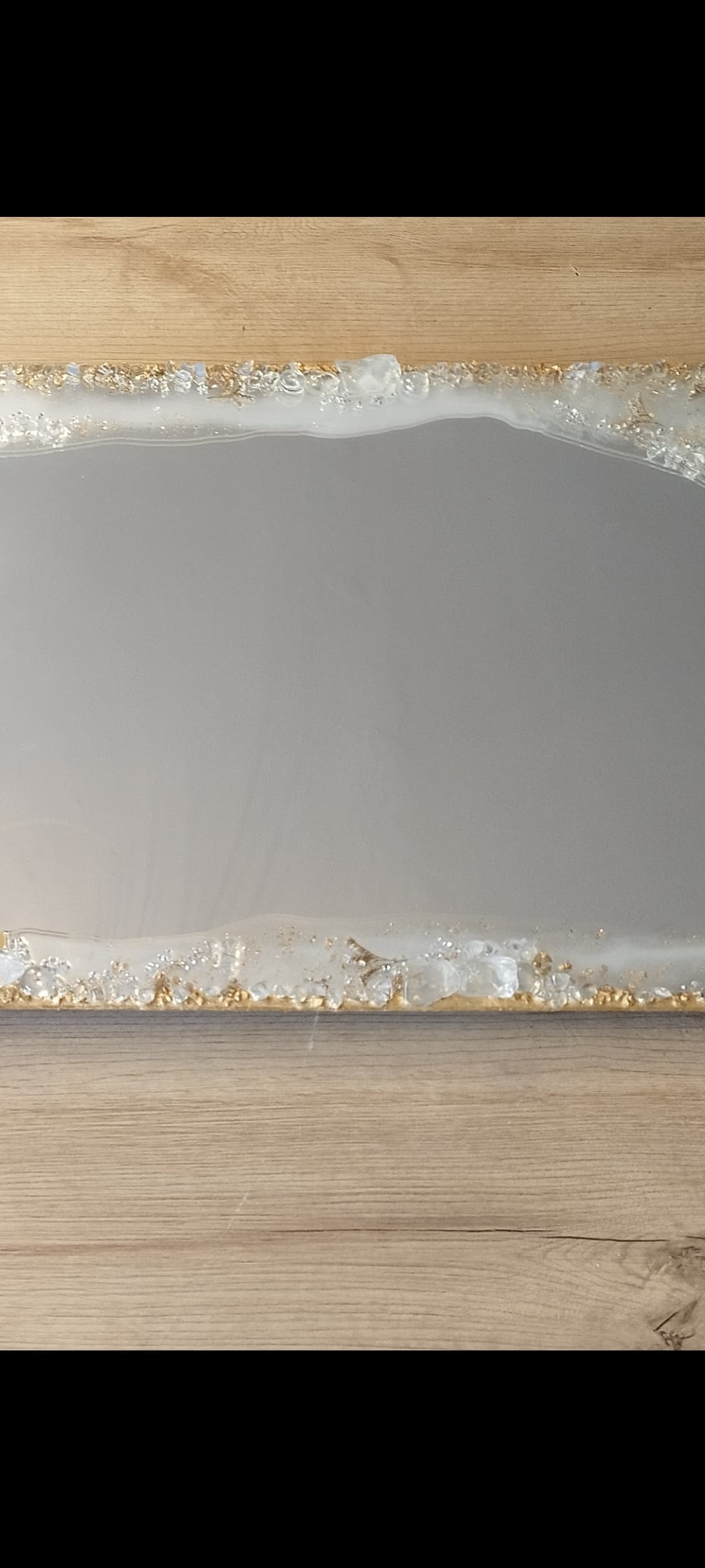 Luxury Mirror — Rectangular White - View 3