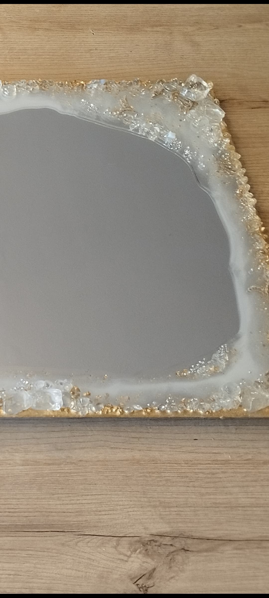 Luxury Mirror — Rectangular White - View 4