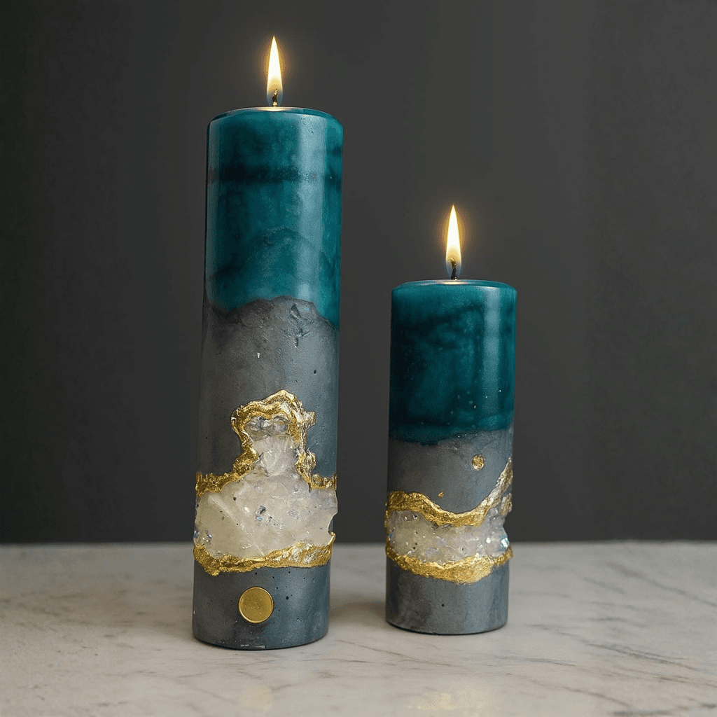 Decorative Candle — Set Prague Deluxe