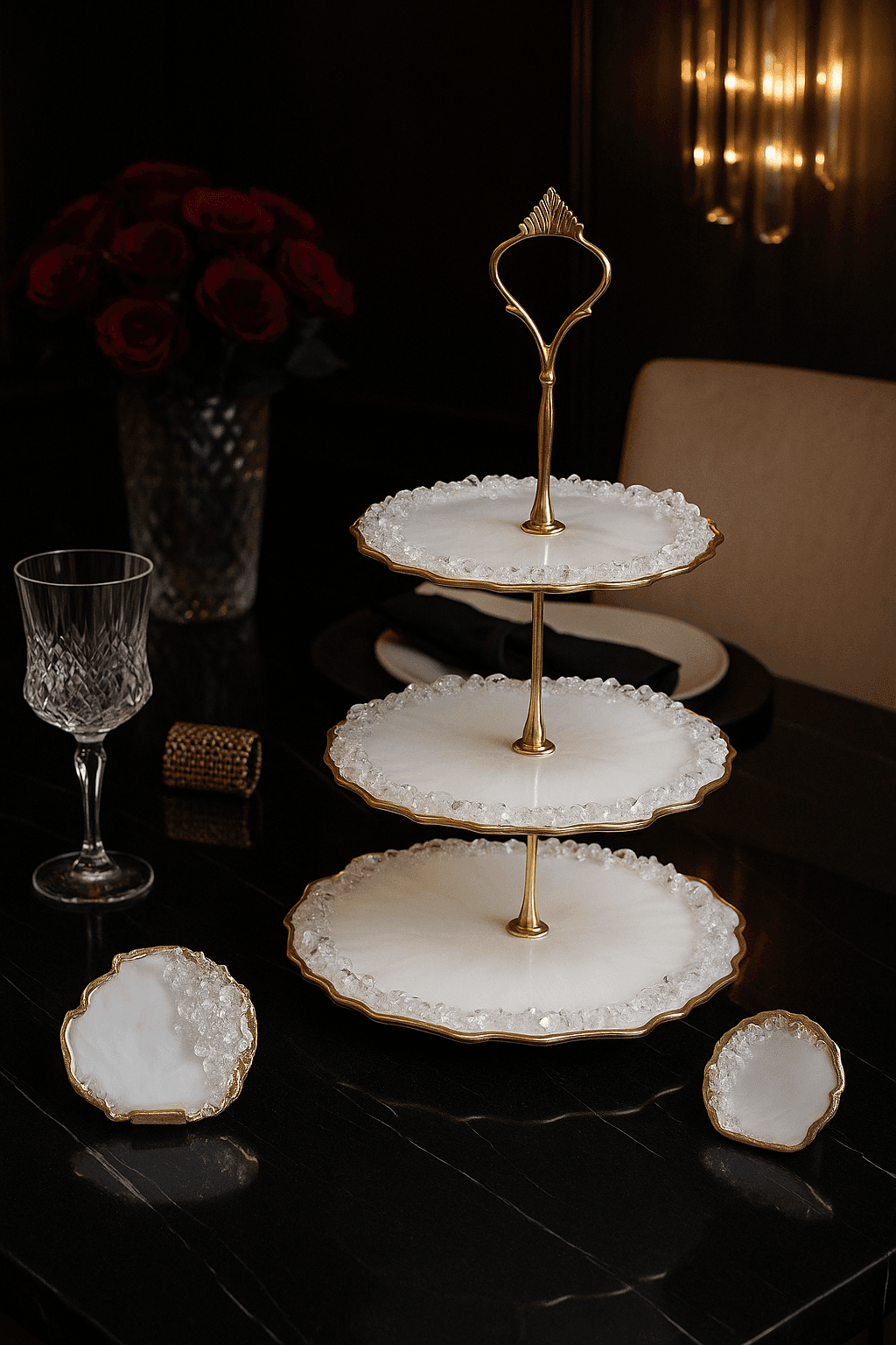 Display Tower — Monaco White