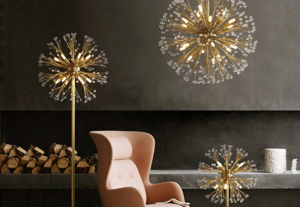 Contemporary Dandelion Floor Lamp